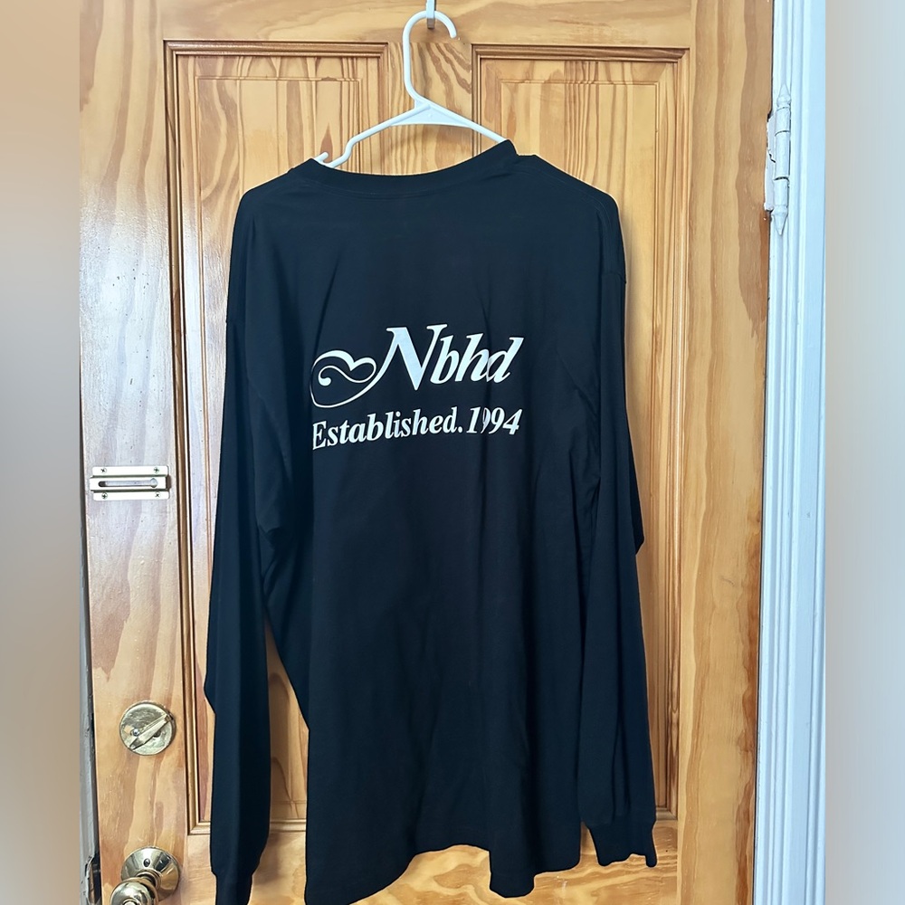 Neighborhood Long Sleeve, Worn and washed a few times - XL as is